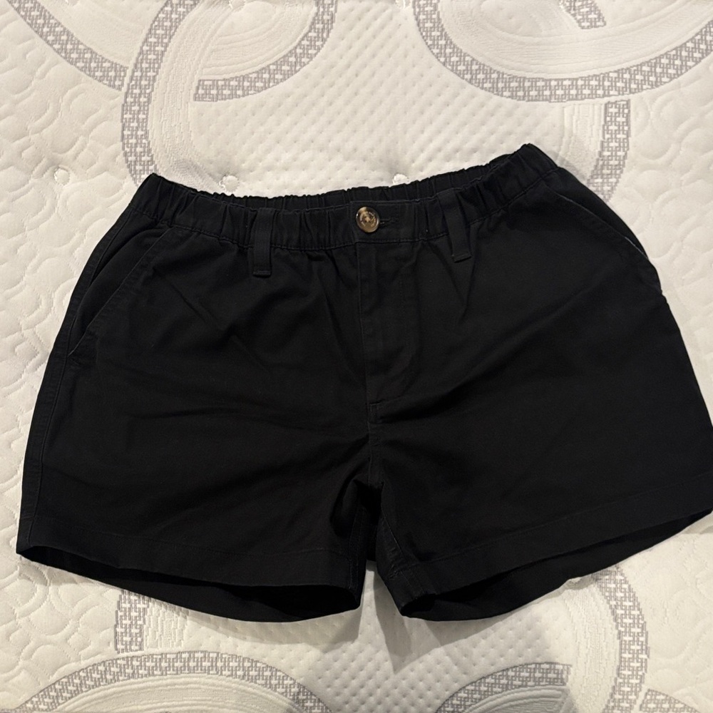 Chubbies 4” Black Men's Hybrid Shorts